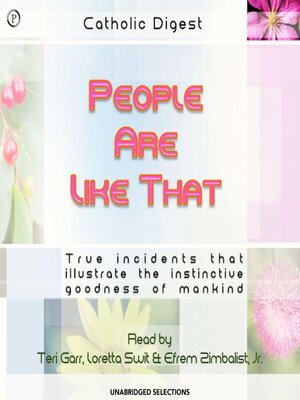 cover image of People Are Like That